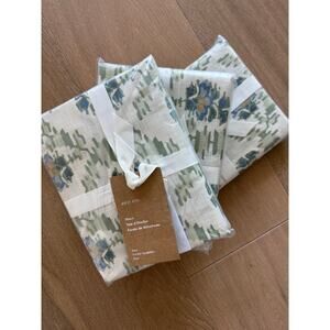 New West Elm Jawahar Duvet Euro Pillow Shams Set of 3